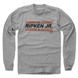 Mens Long Sleeve Heather Gray