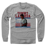 Mens Long Sleeve Heather Gray