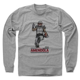 Mens Long Sleeve Heather Gray