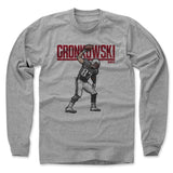 Mens Long Sleeve Heather Gray