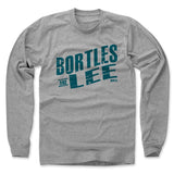 Mens Long Sleeve Heather Gray