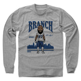 Mens Long Sleeve Heather Gray