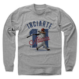 Mens Long Sleeve Heather Gray