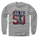 Mens Long Sleeve Heather Gray
