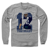 Mens Long Sleeve Heather Gray