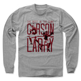 Mens Long Sleeve Heather Gray