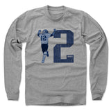 Mens Long Sleeve Heather Gray