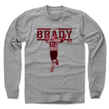 Mens Long Sleeve Heather Gray