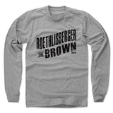 Mens Long Sleeve Heather Gray