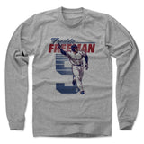 Mens Long Sleeve Heather Gray