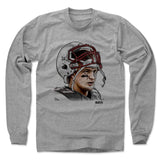 Mens Long Sleeve Heather Gray