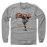 Mens Long Sleeve Heather Gray