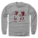 Mens Long Sleeve Heather Gray