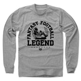 Mens Long Sleeve Heather Gray