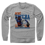 Mens Long Sleeve Heather Gray