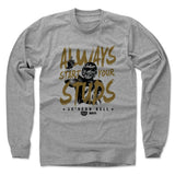 Mens Long Sleeve Heather Gray