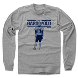 Mens Long Sleeve Heather Gray