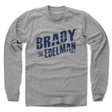 Mens Long Sleeve Heather Gray