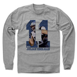 Mens Long Sleeve Heather Gray