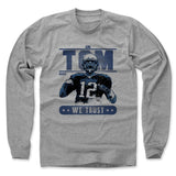 Mens Long Sleeve Heather Gray