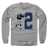 Mens Long Sleeve Heather Gray