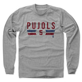 Mens Long Sleeve Heather Gray