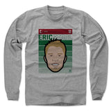 Mens Long Sleeve Heather Gray