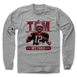 Mens Long Sleeve Heather Gray
