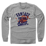 Mens Long Sleeve Heather Gray