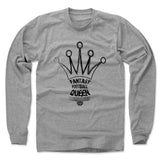 Mens Long Sleeve Heather Gray