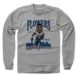 Mens Long Sleeve Heather Gray