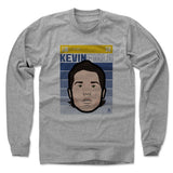 Mens Long Sleeve Heather Gray