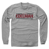 Mens Long Sleeve Heather Gray