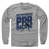 Mens Long Sleeve Heather Gray
