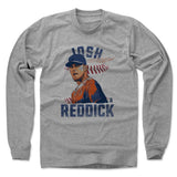 Mens Long Sleeve Heather Gray