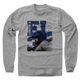 Mens Long Sleeve Heather Gray