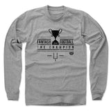 Mens Long Sleeve Heather Gray