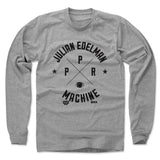 Mens Long Sleeve Heather Gray