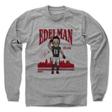 Mens Long Sleeve Heather Gray