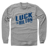 Mens Long Sleeve Heather Gray