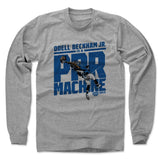 Mens Long Sleeve Heather Gray