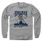 Mens Long Sleeve Heather Gray