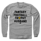 Mens Long Sleeve Heather Gray