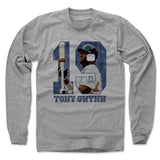 Mens Long Sleeve Heather Gray