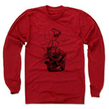 Mens Long Sleeve Red