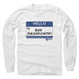 Mens Long Sleeve White