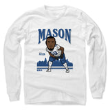 Mens Long Sleeve White