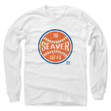 Mens Long Sleeve White