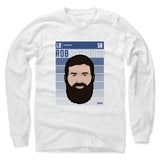 Mens Long Sleeve White