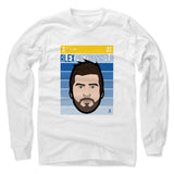 Mens Long Sleeve White